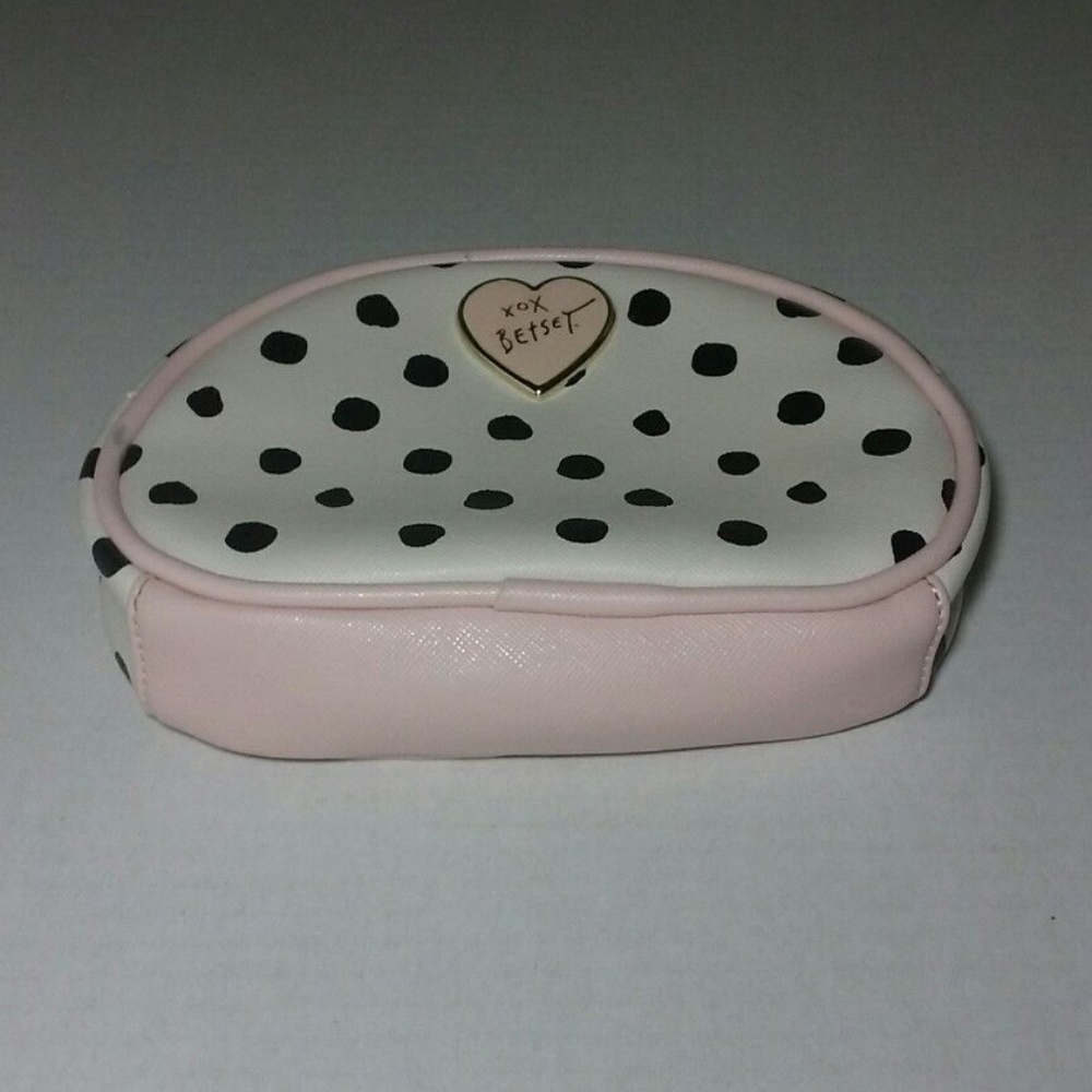 Betsey Johnson Polka Dot Pouch - Picture 7 of 8